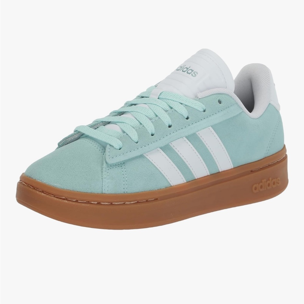 Adidas Grand Court Alpha 00s in Mint and White